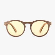 VivaRays Sunkist Blue Light Blockers - Ebony Light
