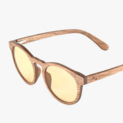 VivaRays Sunkist Blue Light Blockers - Ebony Light
