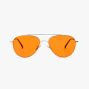 VivaRays Aviator Blue Light Blockers - Gold