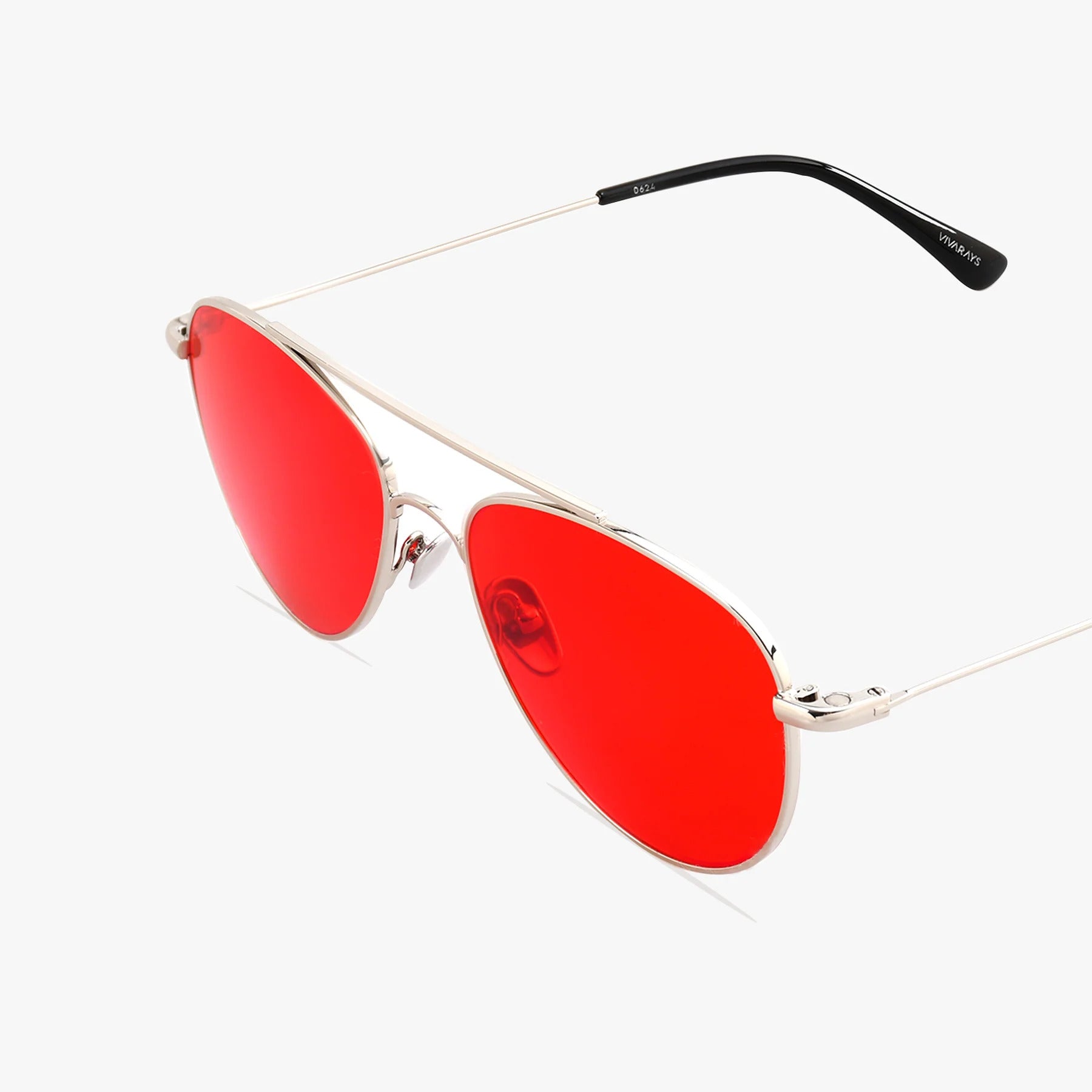 VivaRays Aviator Blue Light Blockers - Silver