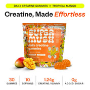 Supermush Daily Creatine Gummies