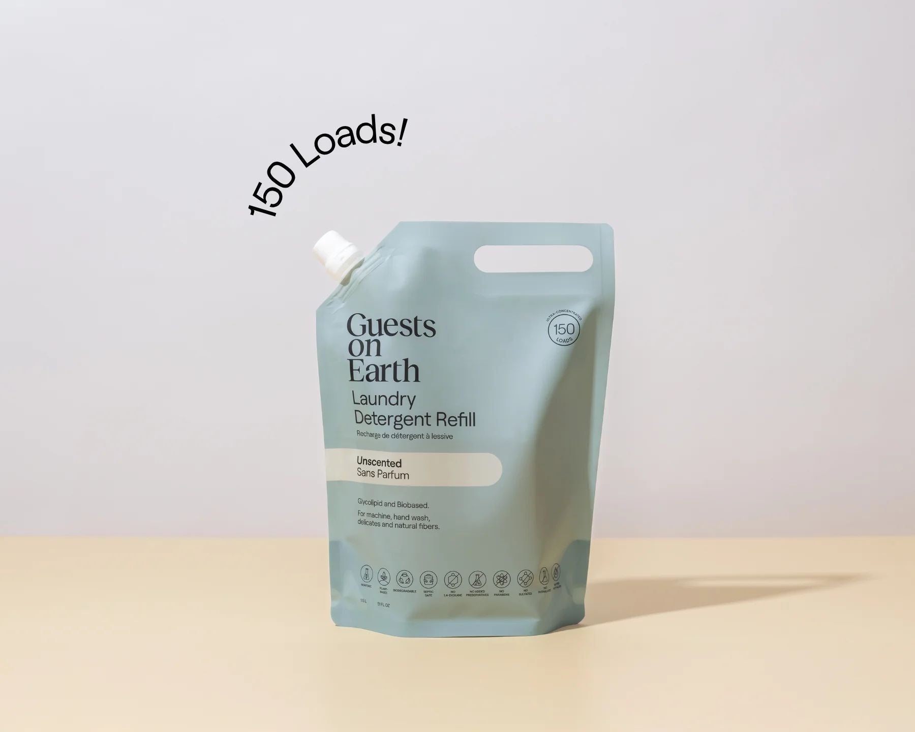 Guests On Earth Unscented Laundry Detergent Refill