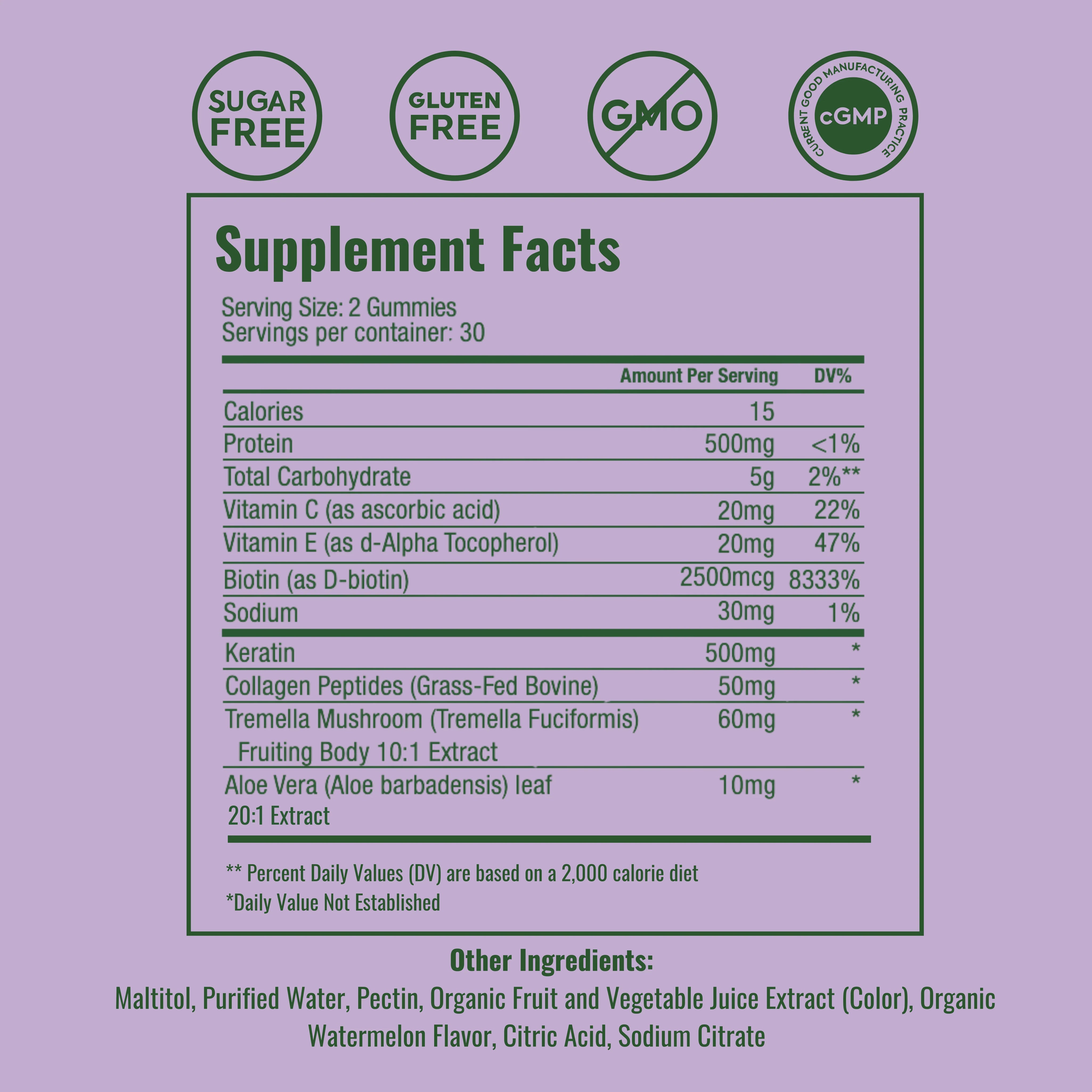 Plant People WonderBeauty Gummies