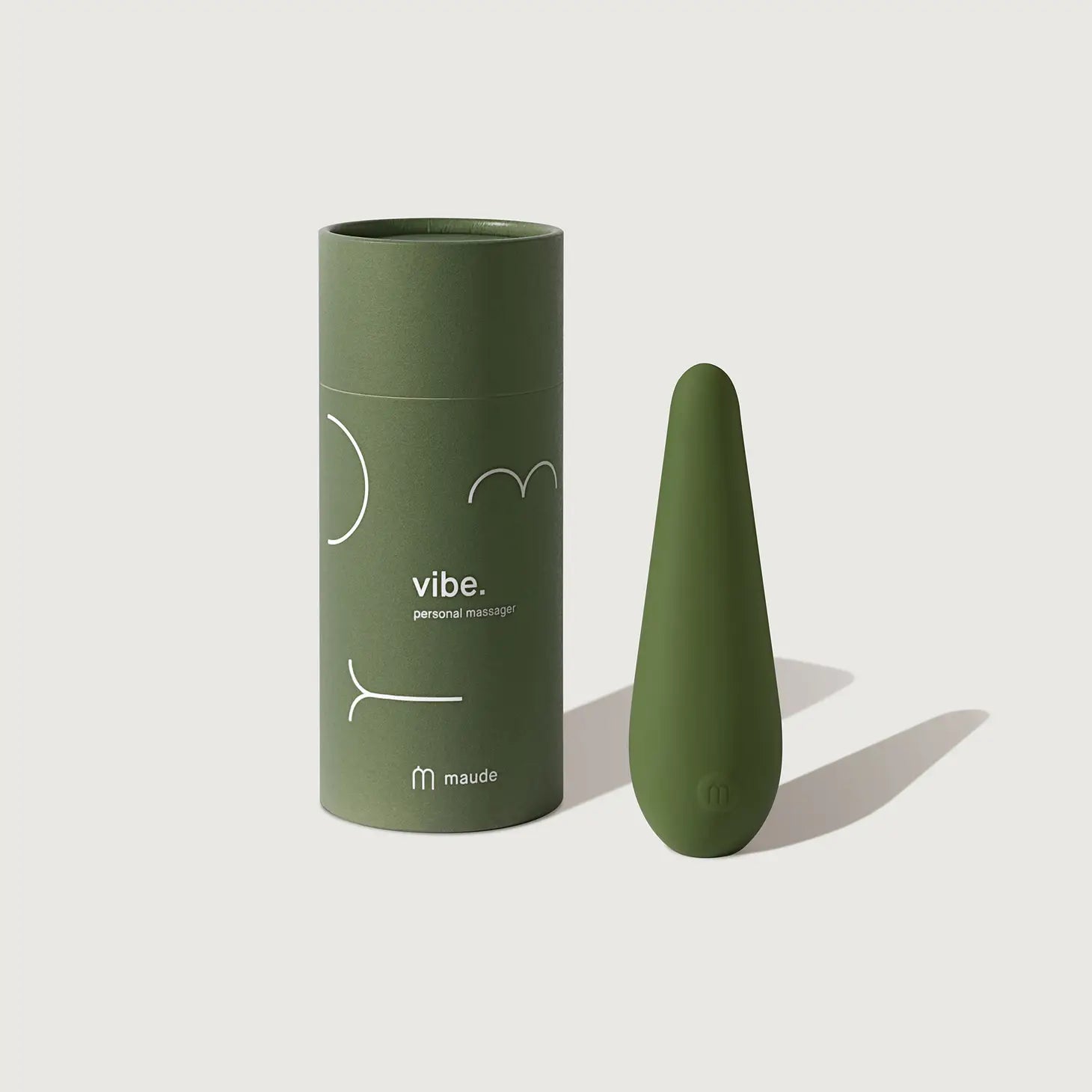 Vibe, green - 3-speed vibrator