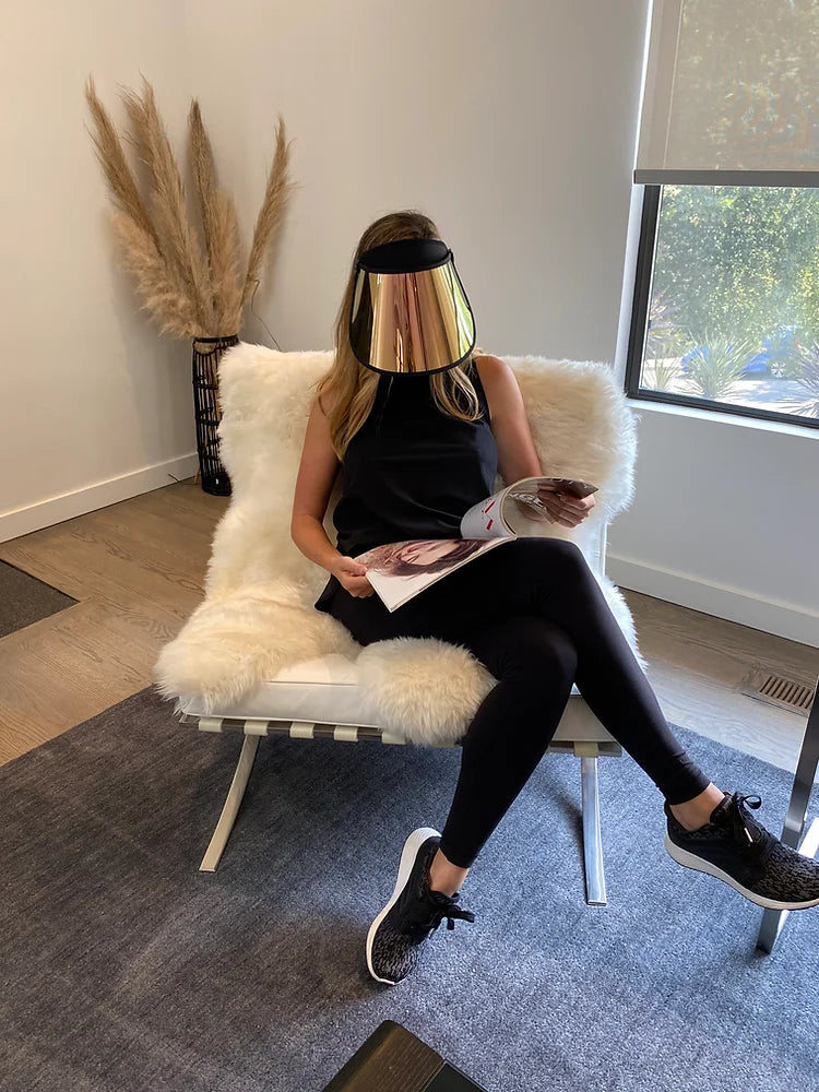 Gold Full Lux Face Shield