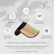 Gold Full Lux Face Shield