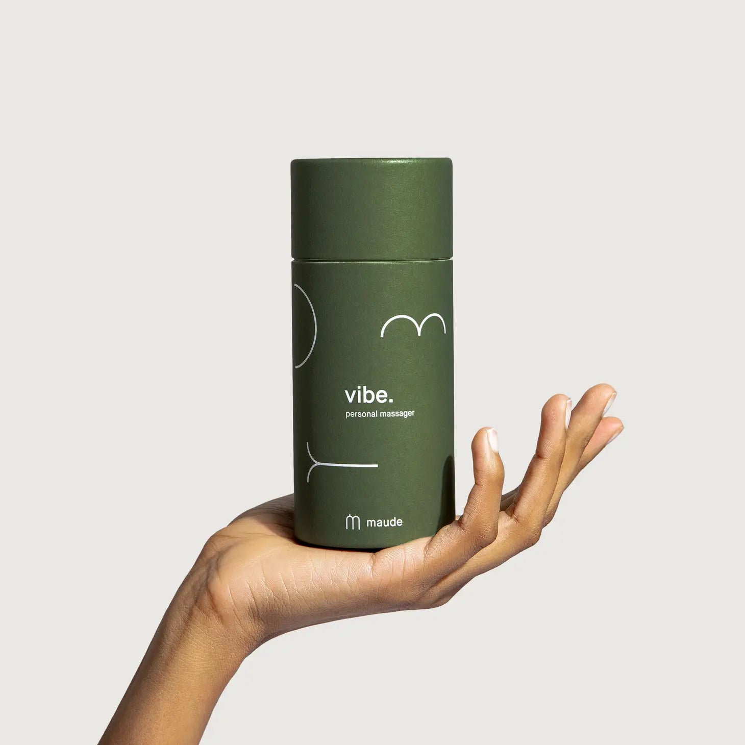 Vibe, green - 3-speed vibrator