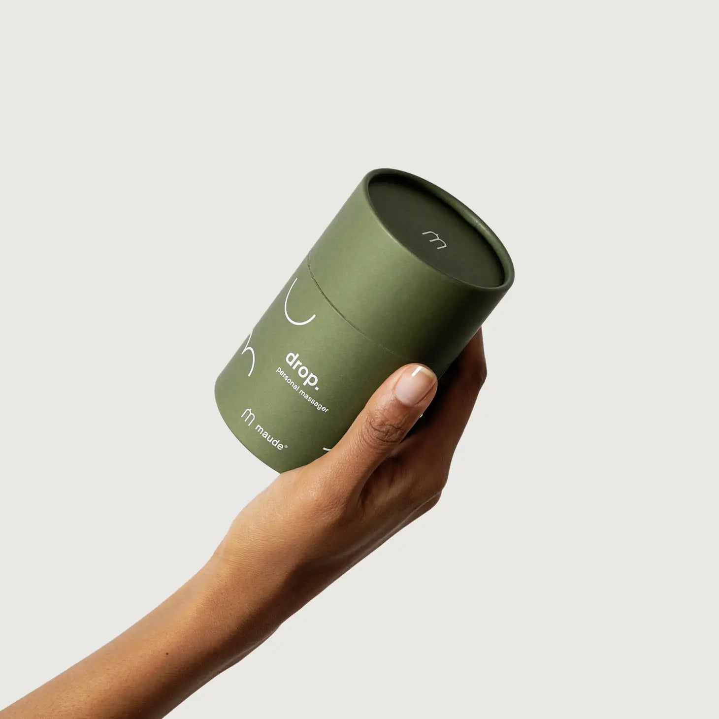 Drop, green - 3-speed vibrator